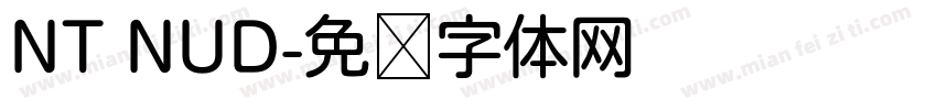 NT NUD字体转换